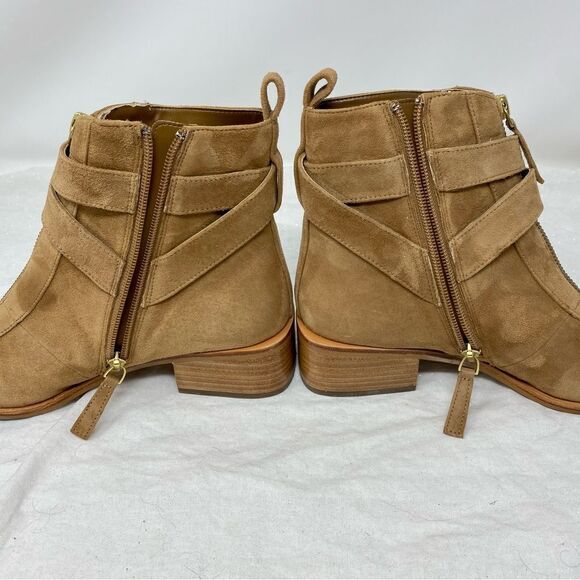 Paolo Suede Heeled Ankle Boots- Size 7.5 - Picture 15 of 15